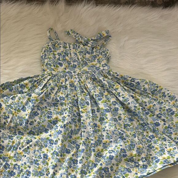 Ralph Lauren Blue Label Other - Ralph lauren floral Kids Dress in Blue and Yellow